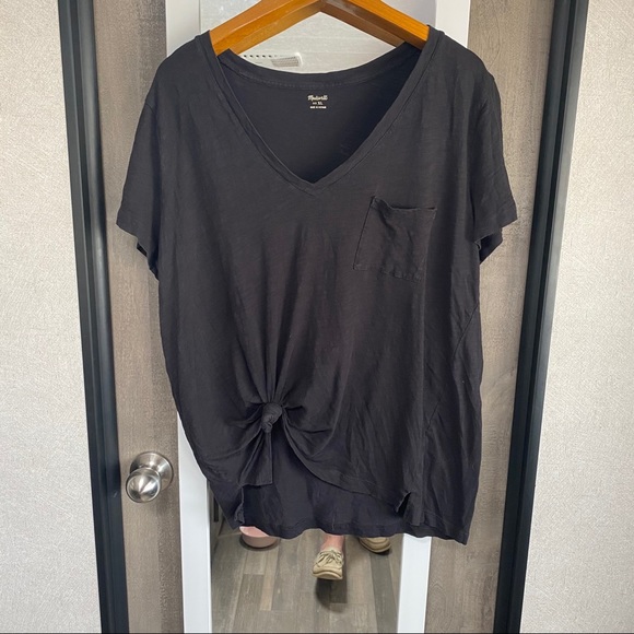 Madewell Tops - Madewell Tie Front Tank